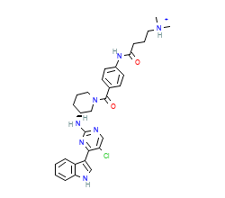 2D structure of the orthosteric ligand