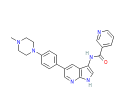 2D structure of the orthosteric ligand