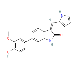 2D structure of the orthosteric ligand