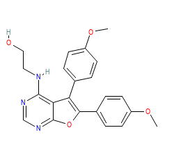 2D structure of the orthosteric ligand
