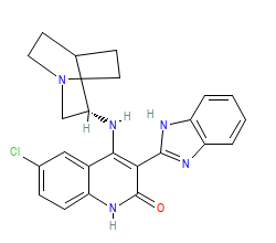 2D structure of the orthosteric ligand