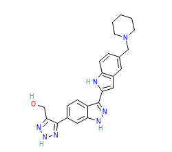 2D structure of the orthosteric ligand