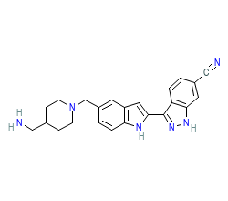 2D structure of the orthosteric ligand