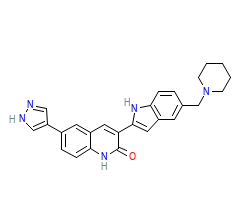 2D structure of the orthosteric ligand