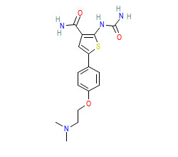 2D structure of the orthosteric ligand
