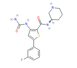 2D structure of the orthosteric ligand