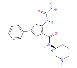 2D structure of the orthosteric ligand