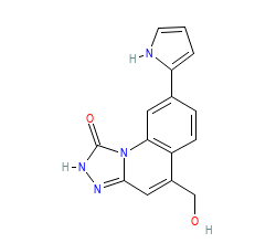 2D structure of the orthosteric ligand