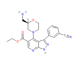 2D structure of the orthosteric ligand