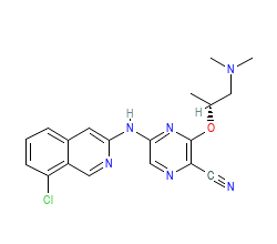 2D structure of the orthosteric ligand