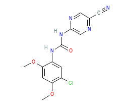 2D structure of the orthosteric ligand