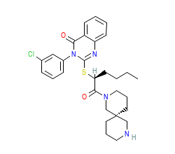 2D structure of the allostericligand