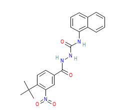 2D structure of the allostericligand