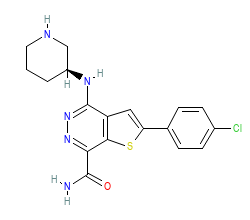 2D structure of the orthosteric ligand