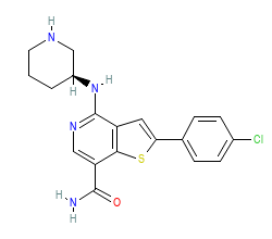 2D structure of the orthosteric ligand