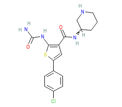 2D structure of the orthosteric ligand