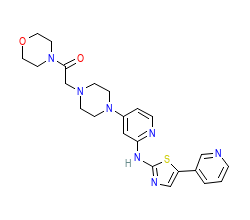 2D structure of the orthosteric ligand