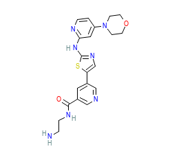 2D structure of the orthosteric ligand