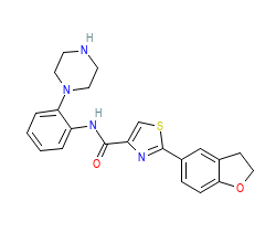 2D structure of the orthosteric ligand