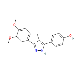 2D structure of the orthosteric ligand