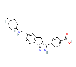 2D structure of the orthosteric ligand