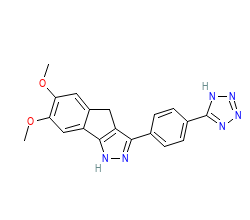 2D structure of the orthosteric ligand