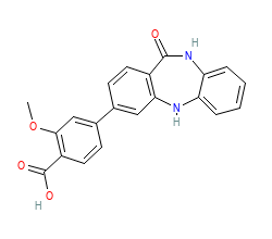 2D structure of the orthosteric ligand