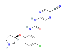 2D structure of the orthosteric ligand