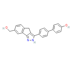 2D structure of the orthosteric ligand