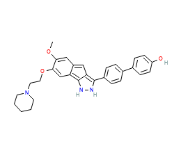 2D structure of the orthosteric ligand