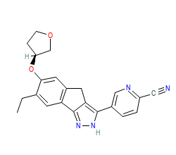 2D structure of the orthosteric ligand