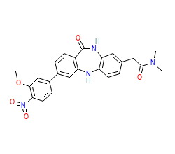 2D structure of the orthosteric ligand