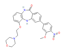2D structure of the orthosteric ligand