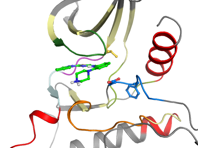 The orthosteric binding pocket