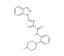 2D structure of the orthosteric ligand
