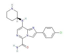 2D structure of the orthosteric ligand