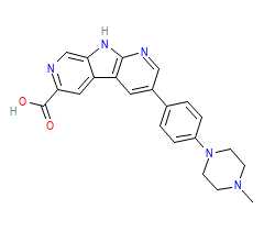 2D structure of the orthosteric ligand
