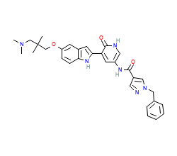 2D structure of the orthosteric ligand