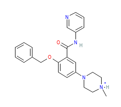2D structure of the orthosteric ligand