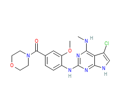 2D structure of the orthosteric ligand