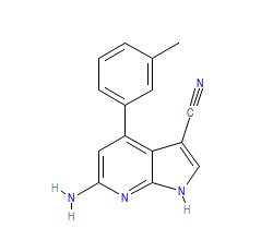 2D structure of the orthosteric ligand