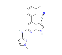 2D structure of the orthosteric ligand