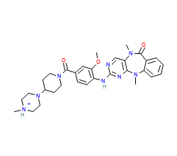 2D structure of the orthosteric ligand
