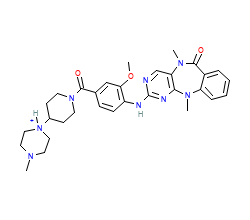 2D structure of the orthosteric ligand