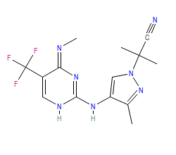 2D structure of the orthosteric ligand
