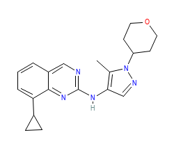 2D structure of the orthosteric ligand