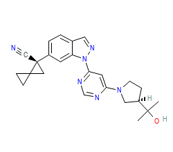 2D structure of the orthosteric ligand