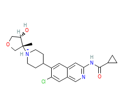 2D structure of the orthosteric ligand