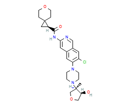 2D structure of the orthosteric ligand