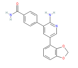 2D structure of the orthosteric ligand